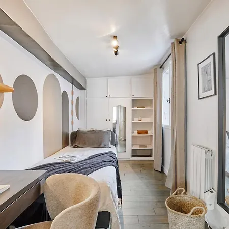 Apartman Mermer - 2 A Folie-mericourt Párizs